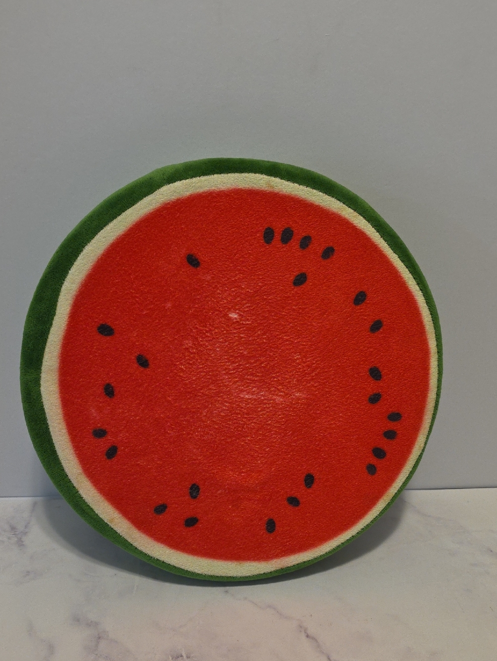 Watermelon Slice Plush Pillow